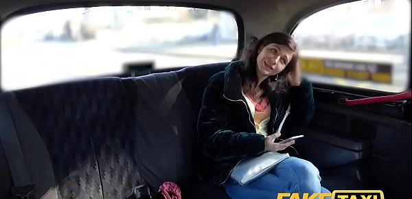  Fake Taxi Lucky drivers cock fills sexy passengers tight pink pussy